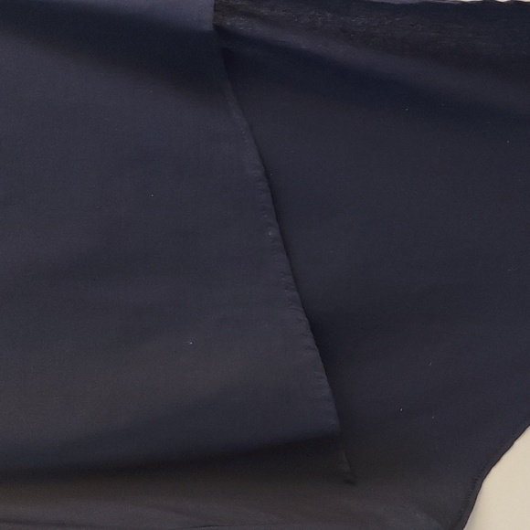 LOMA.WHALE Navy Sleeveless Asymmetrical Pullover Top - Picture 4 of 7